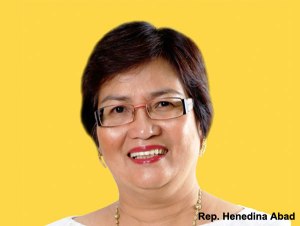 Deputy Speaker Henedina Abad